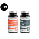 Pack Vitamine D3 et Zinc
