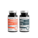 Pack Vitamine D3 et Zinc