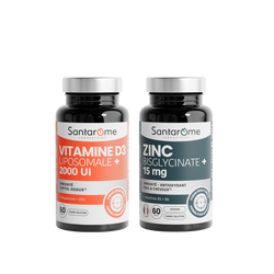 Pack Vitamine D3 et Zinc