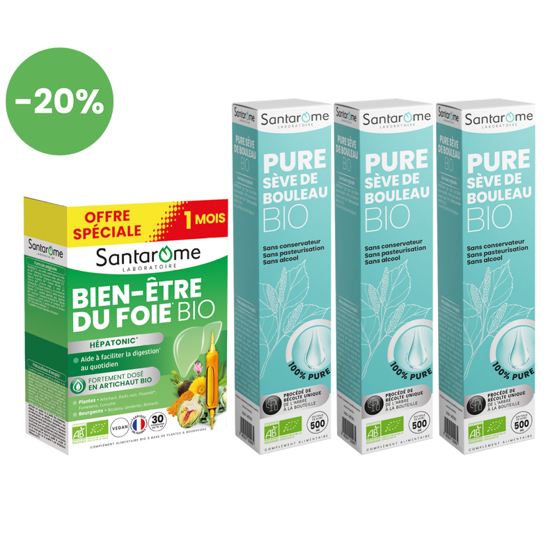 Pack Détox du Foie - 30 ampoules