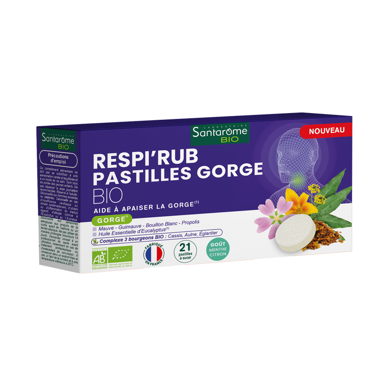 Respi'rub - Pastilles Gorge Bio
