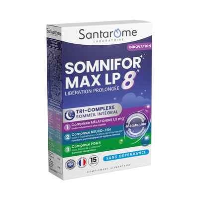 Somnifor Max LP 8h - 15 comprimés sommeil