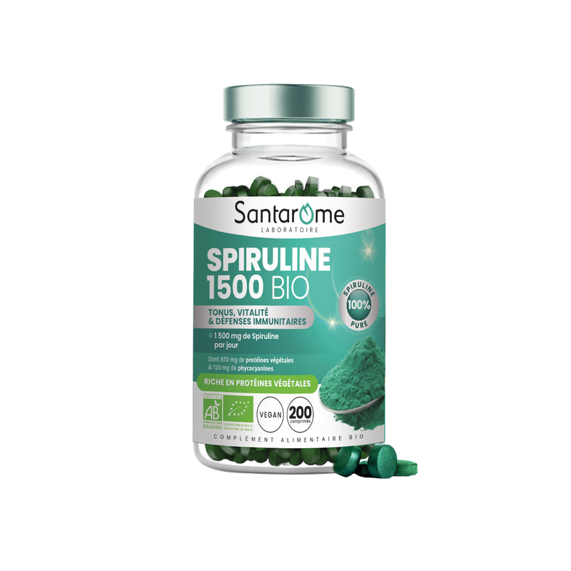 Spiruline Bio - 200 comprimés