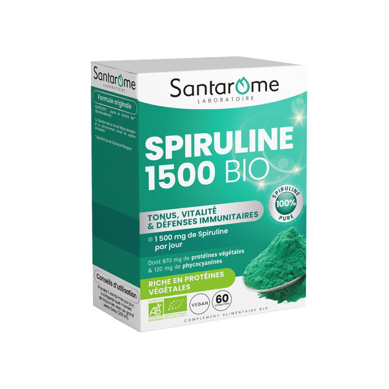 Spiruline Bio - 60 comprimés