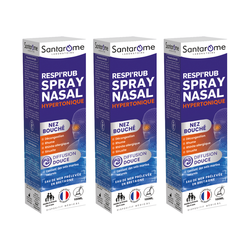Spray Nasal rhume - Acheter Respi'Rub | Santarome