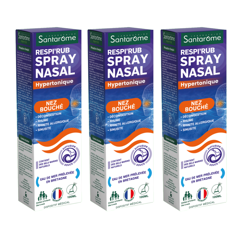 Spray Nasal rhume - Acheter Respi'Rub | Santarome
