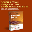 Sublime Soleil 2 en 1 - Autobronzant et Préparateur Solaire - 30 gélules