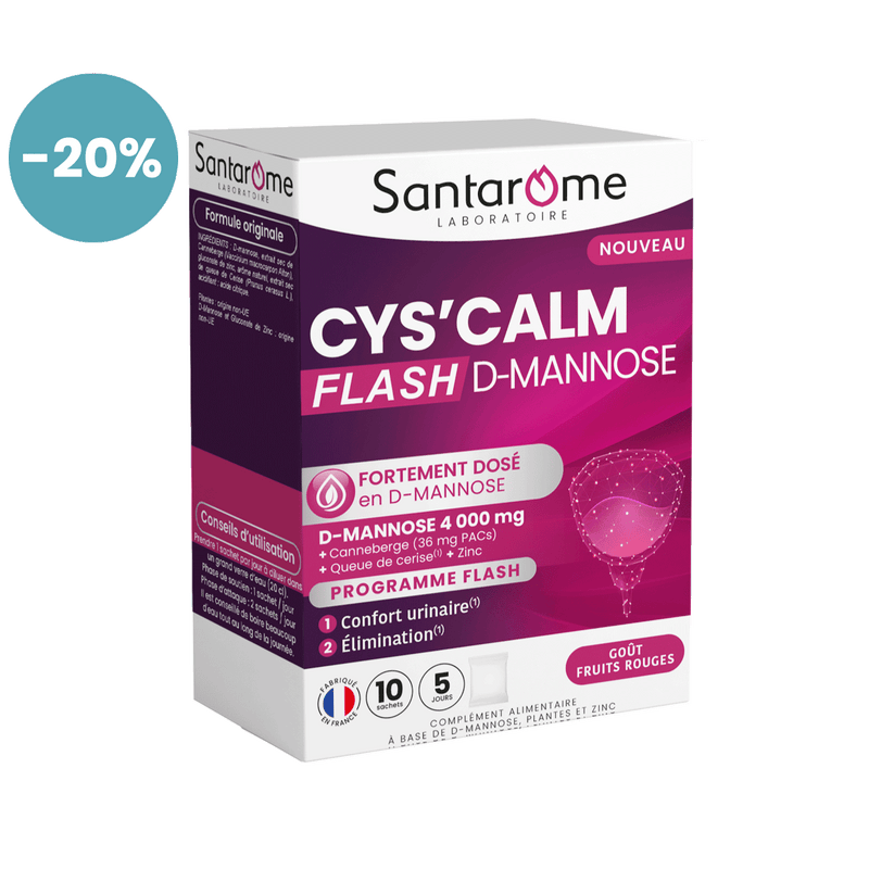Cys'Calm Flash D-Mannose - 10 sachets