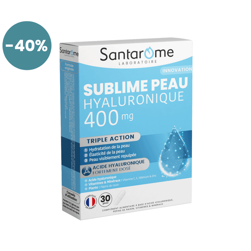 Sublime Peau Acide Hyaluronique 400 mg - 30 gélules