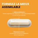Sélénium + 75 µg - 60 gélules