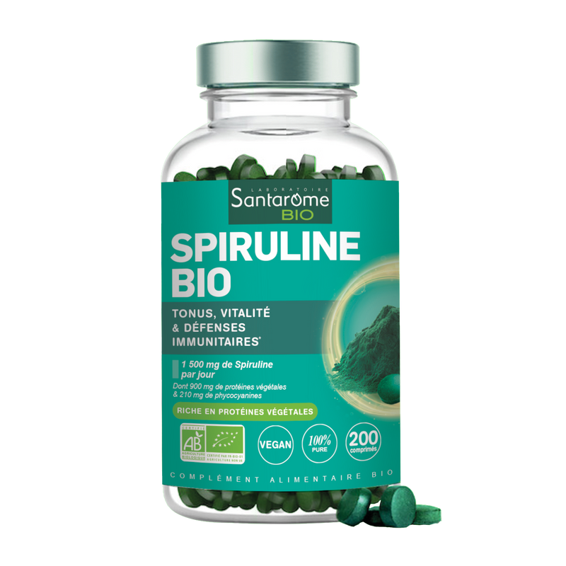 Spiruline Bio - 200 comprimés