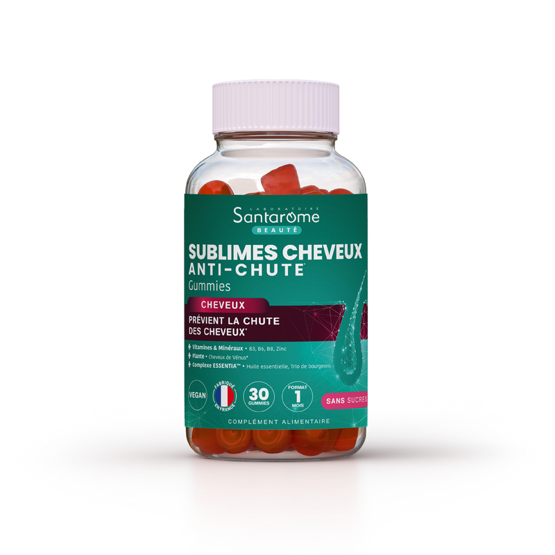 Sublimes Cheveux Anti-Chute - 30 gummies