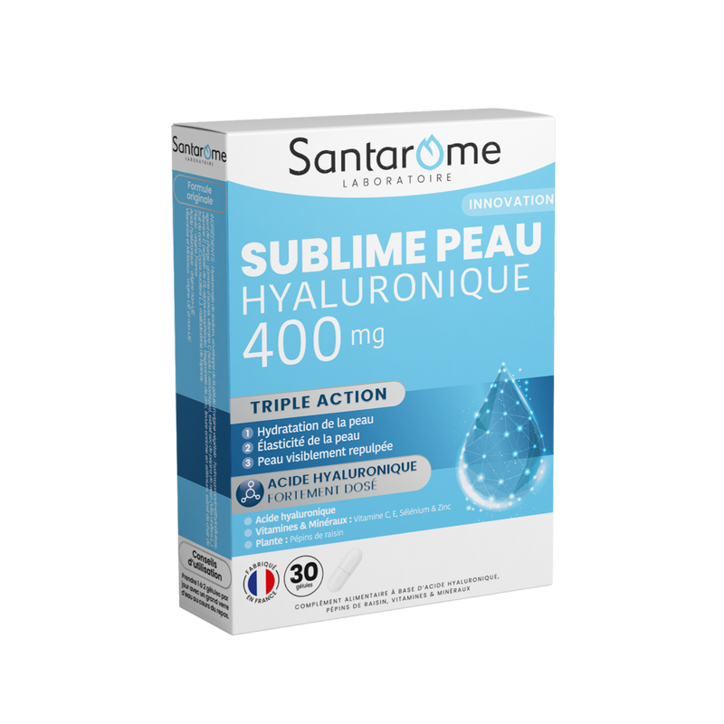 Sublime Peau Acide Hyaluronique 400 mg - 30 gélules