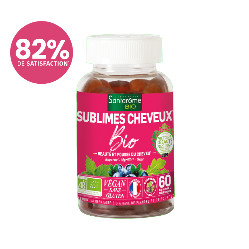 Gummies Sublimes Cheveux Bio - Pousse du Cheveu