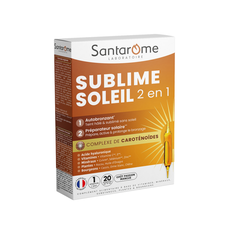 Sublime Soleil 2 en 1 - 20 ampoules