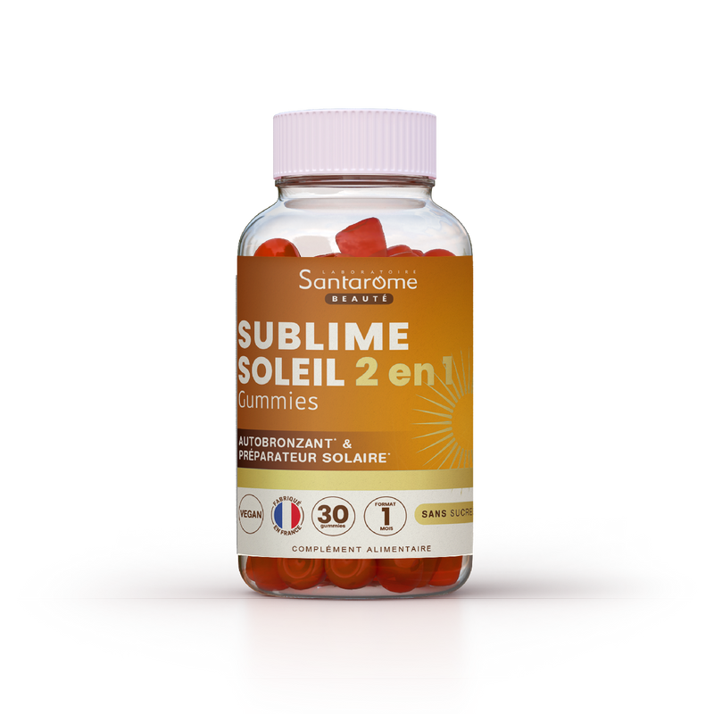 Sublime Soleil 2 en 1 - 30 gummies