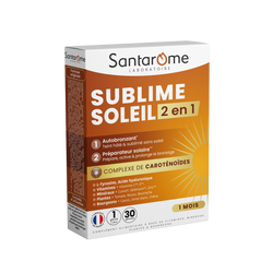 Sublime Soleil 2 en 1 - Autobronzant et Préparateur Solaire - 30 gélules