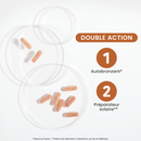 Sublime Soleil 2 in 1 – Self-Tanner and Sun Prep – 60 capsules, 2 months' supply