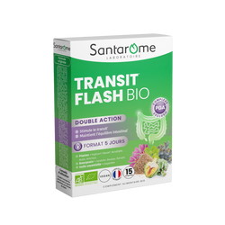 Transit Flash Bio - 15 comprimés