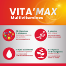Multivitamines Vita'Max Adultes - 30 comprimés