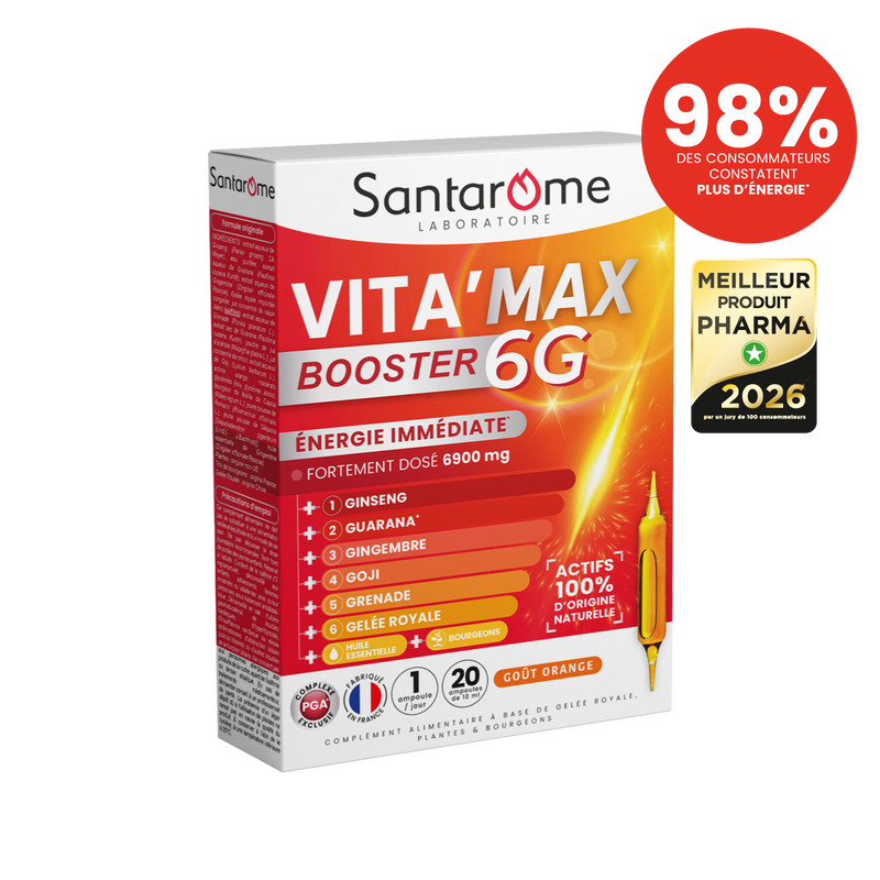 Vita'Max Booster 6G - 20 ampoules