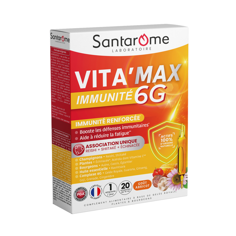 Vita'Max Immunité 6G - 20 ampoules