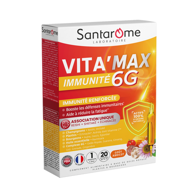 Vita'Max Immunité 6G - 20 ampoules