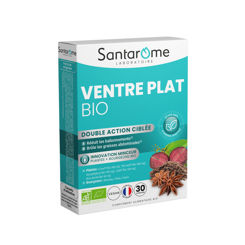 Ventre Plat Bio - 30 comprimés