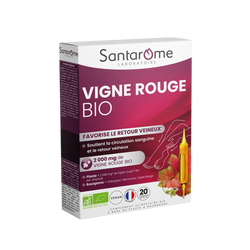 Vigne Rouge Bio - 20 ampoules