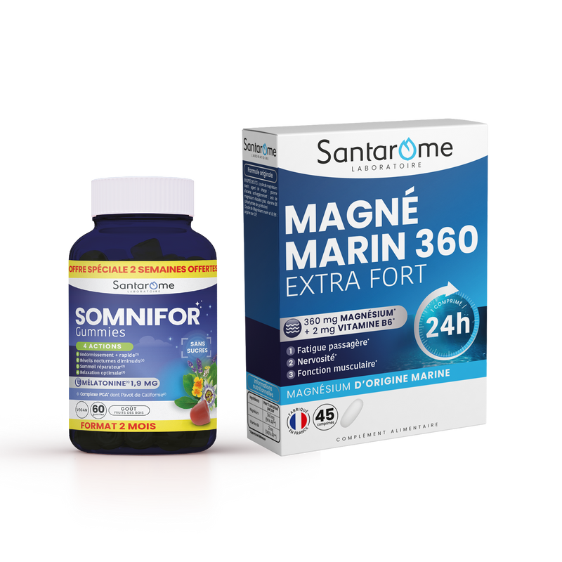 Pack gummies mélatonine & magnésium