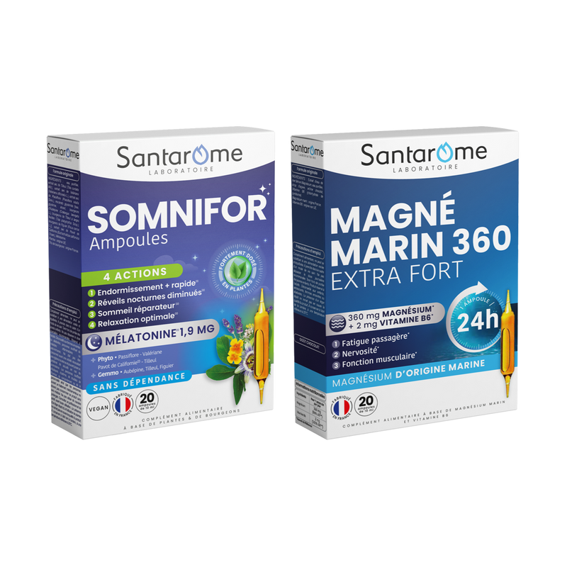 Pack Sommeil & Magnésium - Ampoules