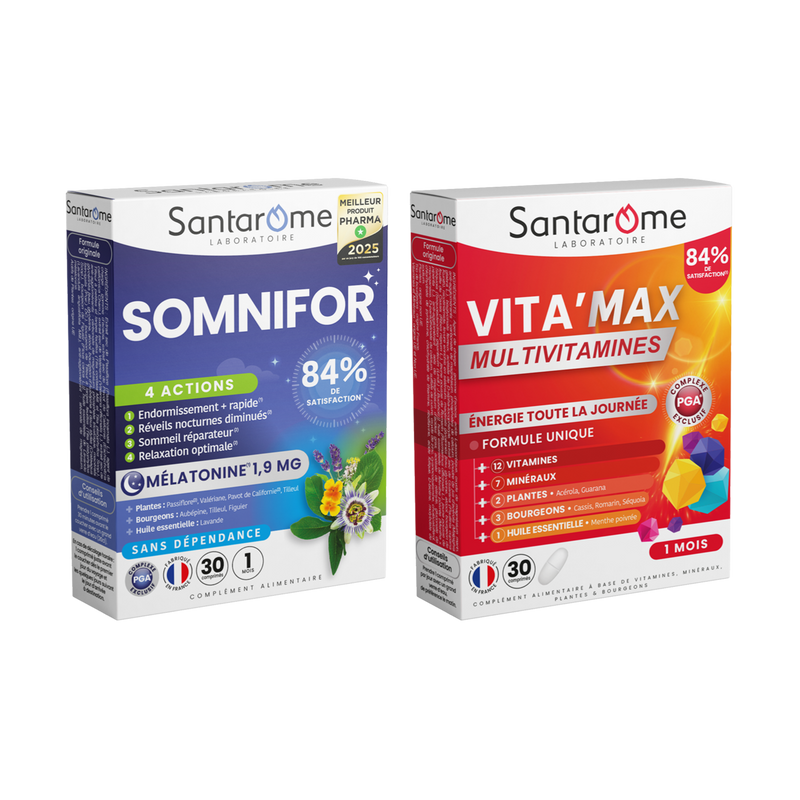 Pack Vitalité & sommeil - Comprimés
