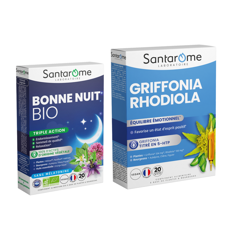 Pack Humeur & Sommeil – Sans mélatonine