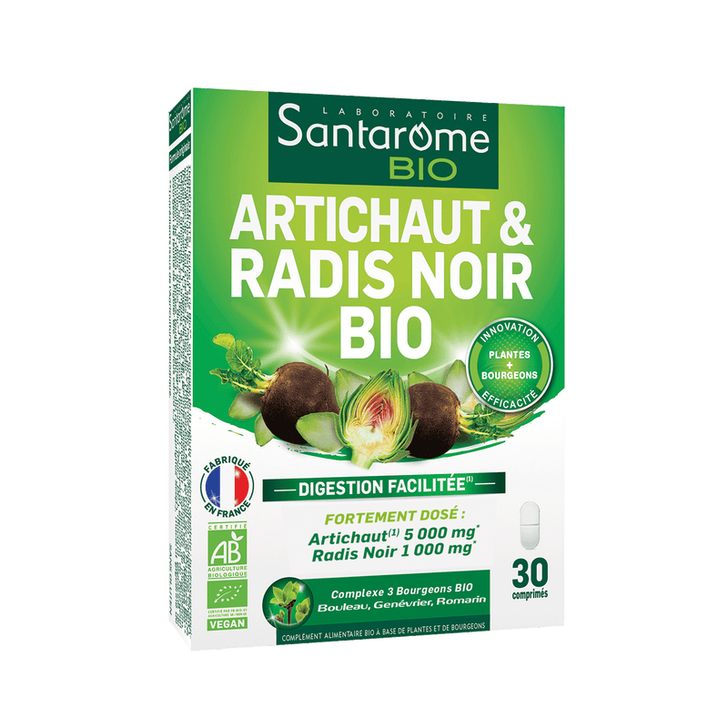 Artichaut Radis Noir Bio - 30 comprimés
