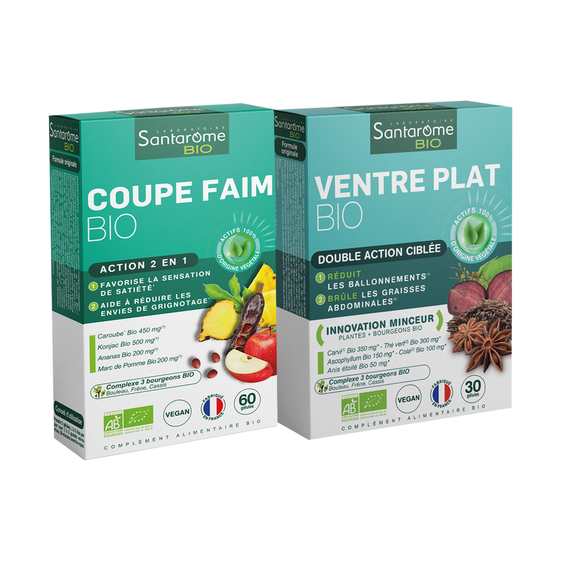 Pack Minceur - Coupe Faim/Ventre Plat - Gélules